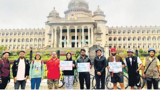 Bangalore cyclists urge Karnataka CM