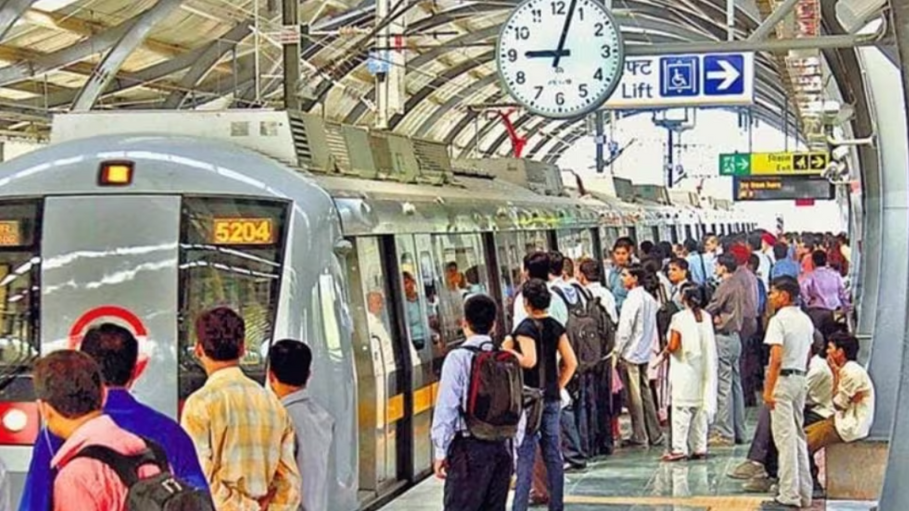 Metro ridership in delhi increases